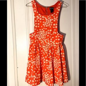 Coral and Daisy Dress